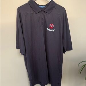 Bacardi Black Polo Shirt for Men